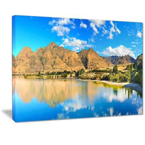 wanaka lake landscape photography canvas print PT7229