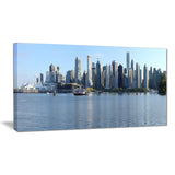 vancouver bc skyline panorama cityscape photo canvas print PT7357