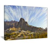 sunrise over ei teide national park landscape canvas print PT7366