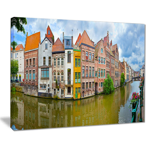 ghent belgium landscape photography canvas art print PT7427