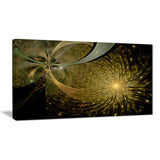 symmetrical firework pattern digital art canvas print PT7428