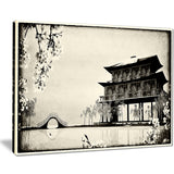 chinese ink painting chinese landscape canvas print PT7453
