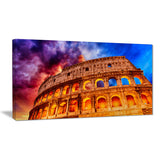 colosseum rome italy monumental photo canvas print PT7550