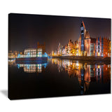 panorama of gdansk old town landscape photo canvas print PT7584