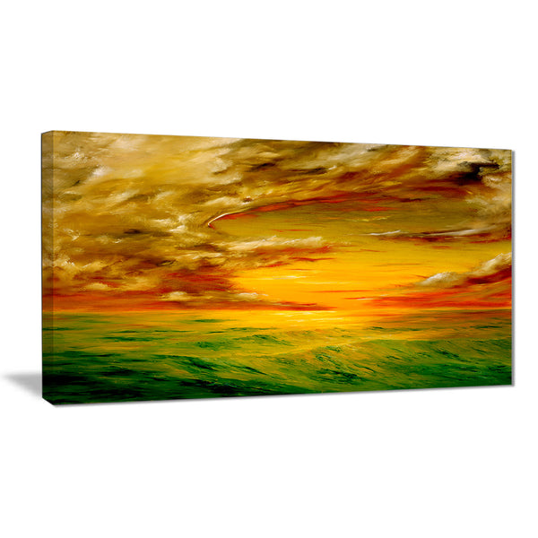 santa rosa california landscape painting canvas print PT7620