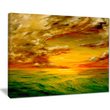 santa rosa california landscape painting canvas print PT7620