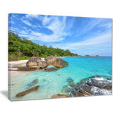 summer sea in thailand landscape photo canvas print PT7666