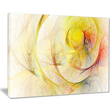 yellow storm sky abstract digital art canvas print PT7699