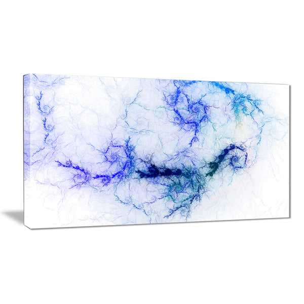 sparkling blue stormy sky abstract digital art canvas print PT7707