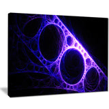 purple metal construction abstract digital art canvas print PT7747