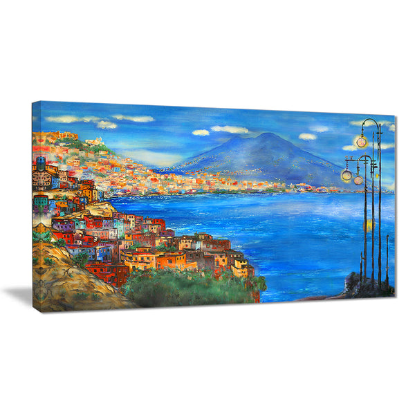 saturday night sea landscape painting canvas print PT7782