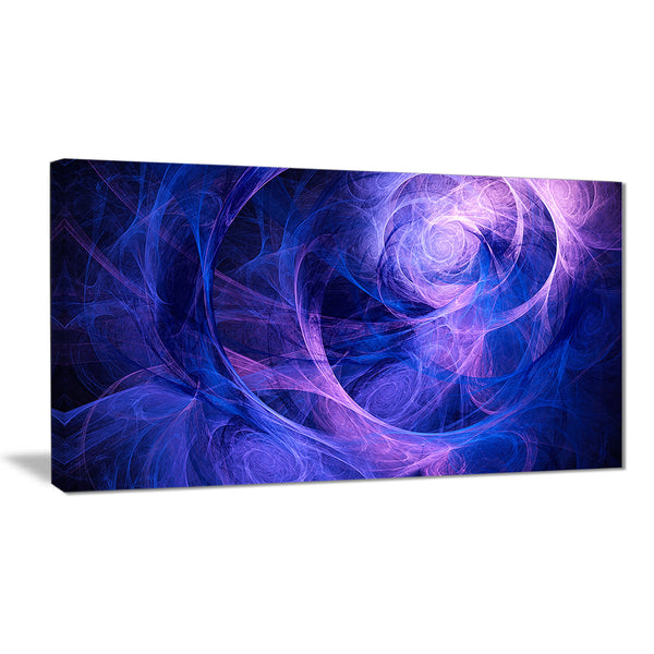 bright blue stormy sky abstract digital art canvas print PT7907