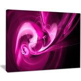 colored smoke spiral purple abstract digital art canvas print PT7923
