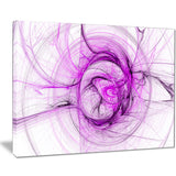 wisps of smoke purple abstract digital art canvas print PT7969