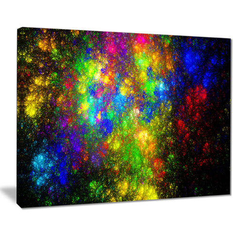 distant galaxies abstract digital art canvas print PT8005