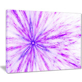 purple flash of supernova abstract digital art canvas print PT8030