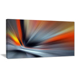 rays of speed large lines abstract digital art canvas print PT8129