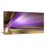 bright purple shade upward abstract digital canvas print PT8189