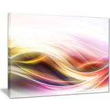 elegant light color pattern abstract digital art canvas print PT8214