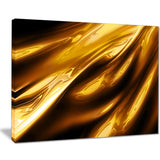 liquid gold texture pattern abstract digital art canvas print PT8409