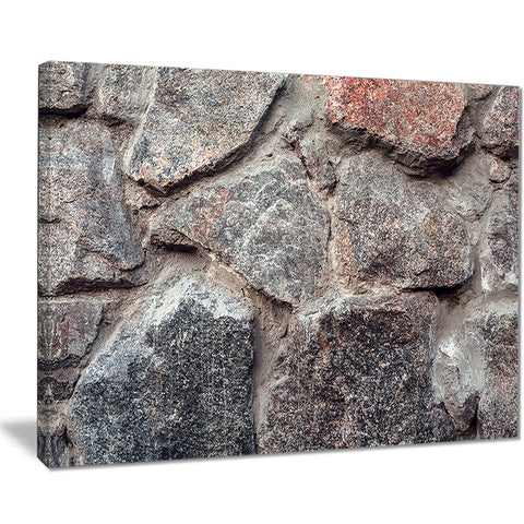 natural granite stone texture landscape photo canvas print PT8452