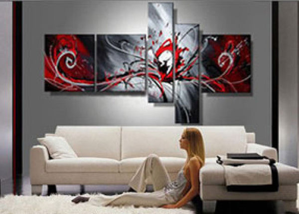 Extra Large Abstract Painting 414 - 92x50in