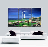 Dubai Cityscape Art Painting - 80x32 in
