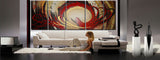 Custom Size Multi Panels Paintings 140x48in