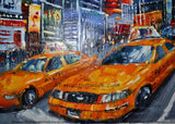 New York City Taxi Painting  40x30in
