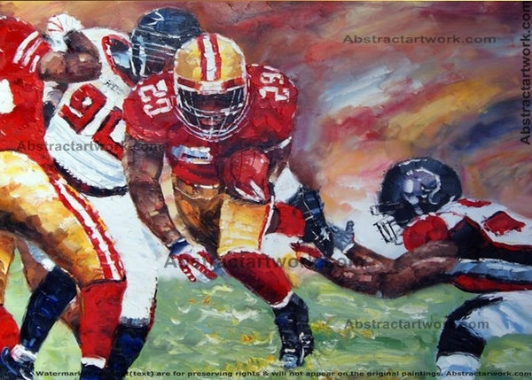 National Football Sport Painting - 40x30